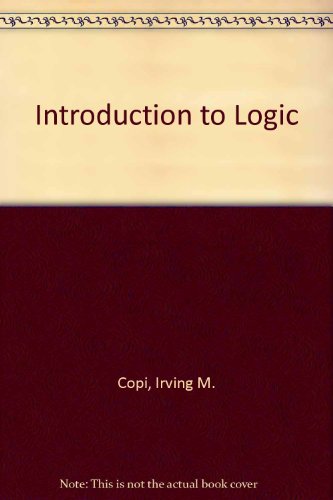 9780029461006: Introduction to Logic