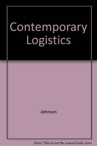 9780029462188: Contemporary Logistics