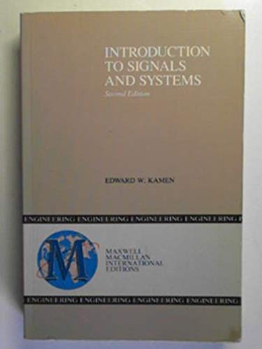 9780029462294: Introduction to Signals and Systems