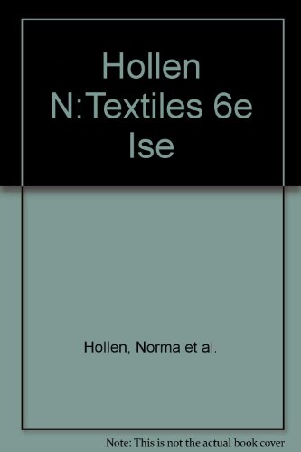 Stock image for Hollen N:Textiles 6e Ise for sale by Bahamut Media