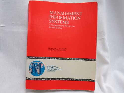 Imagen de archivo de Management Information Systems a la venta por Anybook.com