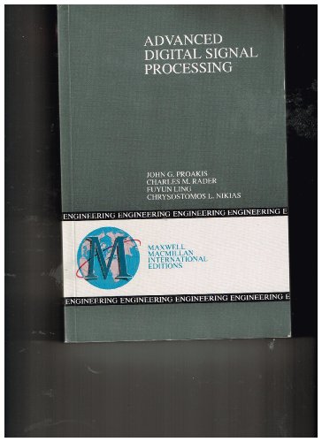 9780029463673: Advanced Topics in Digital Signal Processing