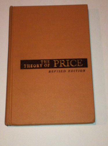Beispielbild fr The Theory of Price zum Verkauf von medimops