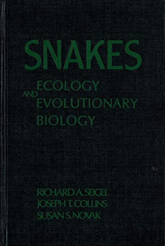 9780029478301: Snakes: Ecology and Evolutionary Biology