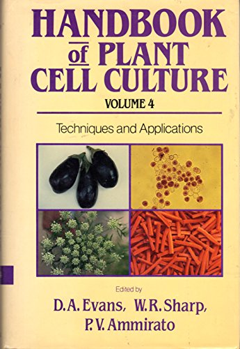9780029479407: Handbook of Plant Cell Culture: v. 4