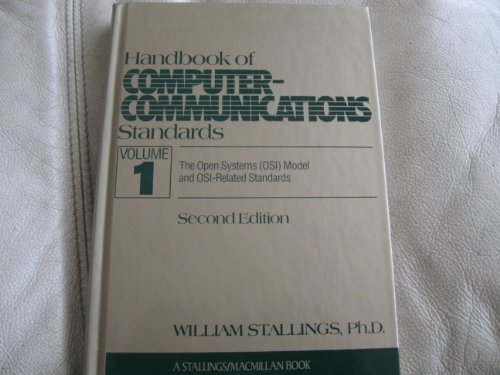 Imagen de archivo de Handbook of computer-communications standards (The Macmillan database/data communications series) a la venta por Wonder Book