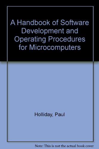 Imagen de archivo de A Handbook of Software Development and Operating Procedures for Microcomputers a la venta por Buyback Express
