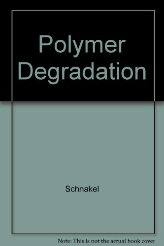 Stock image for Polymer Regradeation for sale by Better World Books