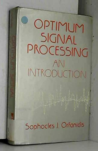Beispielbild fr Optimal Signal Processing zum Verkauf von Books From California