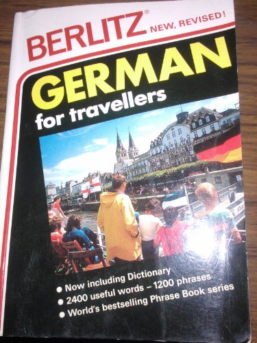 Imagen de archivo de Berlitz German for Travellers a la venta por SecondSale