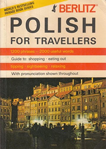 Beispielbild fr Berlitz Polish for Travellers zum Verkauf von Wonder Book