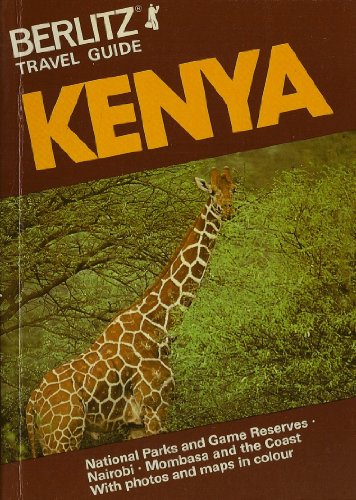 Kenya - Berlitz Guides; Editions Berlitz Sa