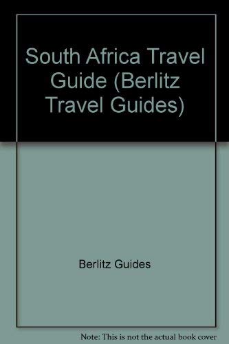 South Africa Travel Guide (Berlitz Travel Guides) (9780029698808) by Berlitz Guides