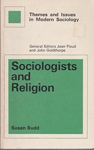 Beispielbild fr Sociologists and Religion zum Verkauf von Wonder Book