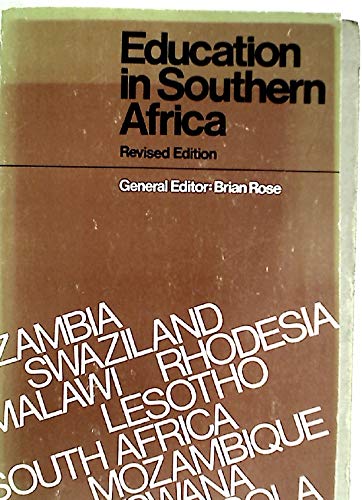 Beispielbild fr Education in Southern Africa. Revised Edition. zum Verkauf von Plurabelle Books Ltd