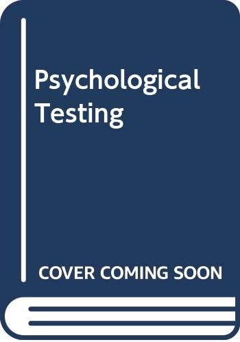 9780029775103: Psychological Testing