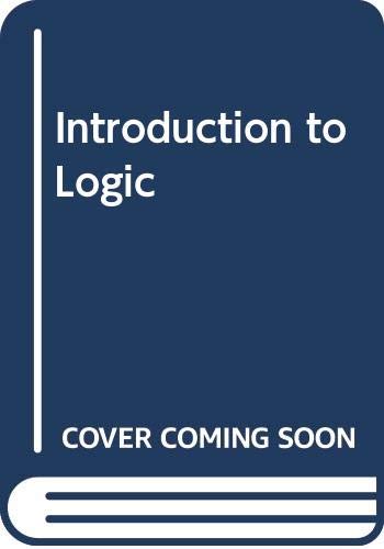 9780029775202: Introduction to Logic