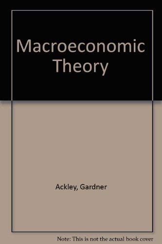 9780029784006: Macroeconomic Theory