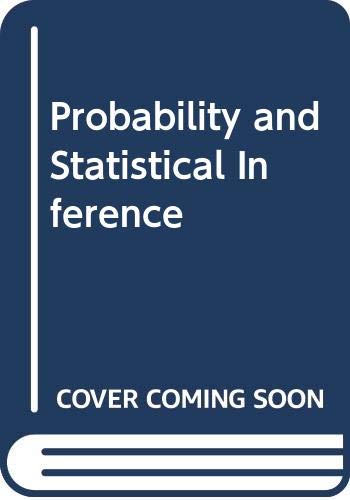 Beispielbild fr Probability and Statistical Inference zum Verkauf von WorldofBooks