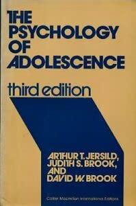 9780029792308: Psychology of Adolescence