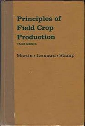 Beispielbild fr Principles Field Crop Producti zum Verkauf von HPB-Red