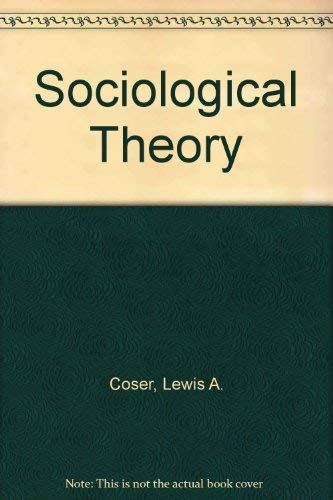 Imagen de archivo de Sociological Theory a la venta por Aardvark Rare Books
