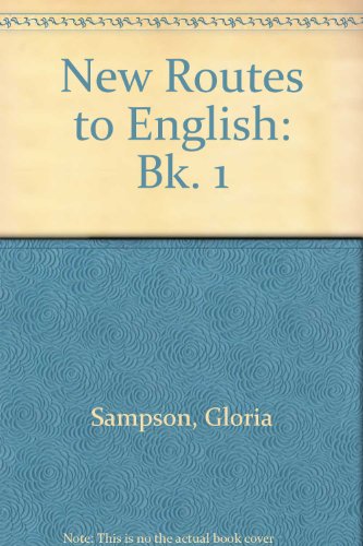 9780029908204: New Routes to English: Bk. 1