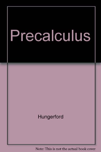 9780030008443: Precalculus