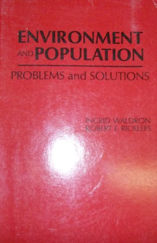 Imagen de archivo de Environment and Population : Problems and Solutions a la venta por Better World Books