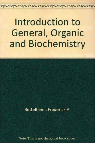 Stock image for Introduction to General, Organic Biochemistry for sale by HPB Inc.