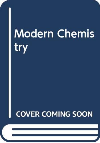 9780030012747: Modern Chemistry
