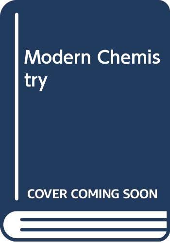 Modern Chemistry (9780030012747) by Metcalfe, H. Clark; Williams, John E.; Castka, Joseph F.