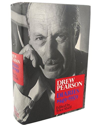 Beispielbild fr Drew Pearson: Diaries, 1949-1959 zum Verkauf von BookMarx Bookstore