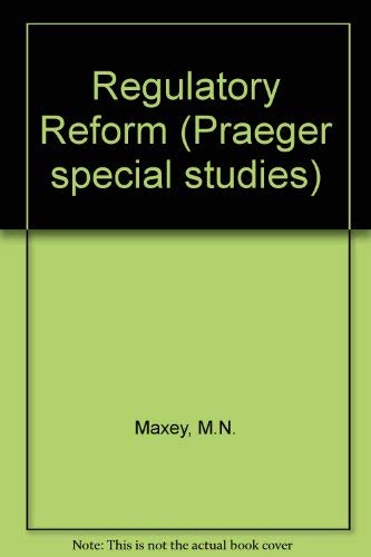 Stock image for Regulatory Reform : New Vision or Old Curse? for sale by Better World Books: West