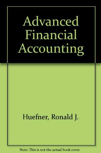 9780030014895: Advanced Financial Accounting