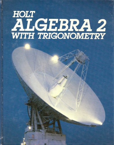 9780030021732: Algebra 2 With Trigonometry