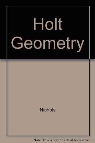 Imagen de archivo de Holt Geometry Teacher's Edition a la venta por Wizard Books