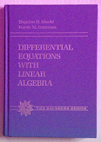 Beispielbild fr DIFFERENTIAL EQUATIONS WITH LINEAR ALGERBRA (The Saunders Series) zum Verkauf von Falls Bookstore