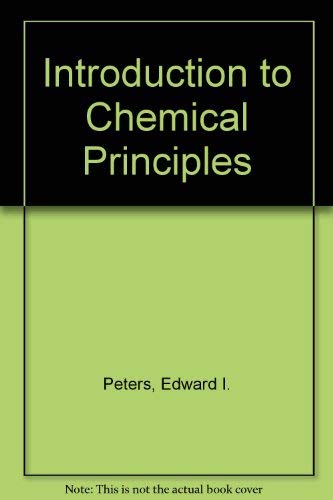 9780030029523: Introduction to Chemical Principles