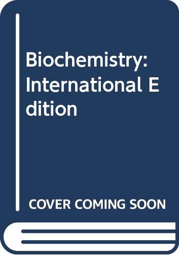 Beispielbild fr Biochemistry zum Verkauf von Anybook.com