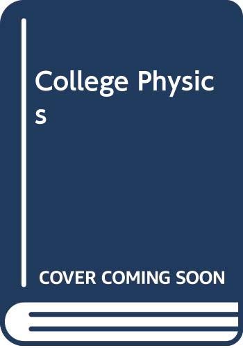 Imagen de archivo de College Physics, Student's Solutions Manual & Study Guide 4th ed a la venta por Ann Becker