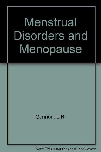 Stock image for Menstrual Disorders and Menopause: Biological, Psychological, and Cultural Research for sale by dsmbooks