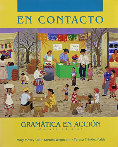 Stock image for En Contacto: Gramatica En Accion for sale by Booksavers of MD