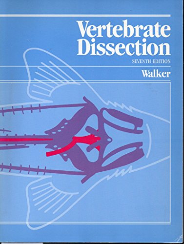 Stock image for Vertebrate Dissection (Saunders series in organismic biology) for sale by Ergodebooks