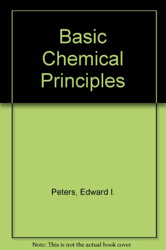 Stock image for Basic Chemical Principles (Saunders Golden Sunburst Series) for sale by gearbooks