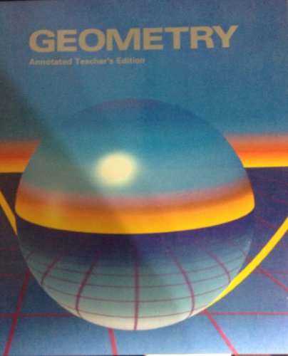 Imagen de archivo de Geometry, Annotated Teacher's Edition a la venta por HPB-Ruby