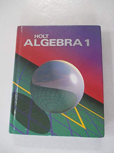 9780030054198: Holt Algebra 1