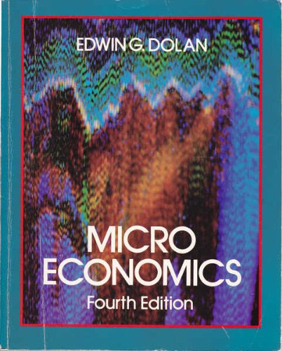 Beispielbild fr Microeconomics (The Dryden Press series in economics) zum Verkauf von POQUETTE'S BOOKS