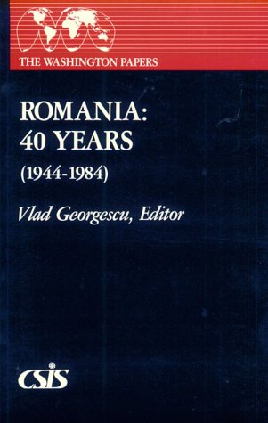 9780030055386: Romania: 40 Years (1944-1984)