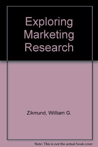 Stock image for Exploring marketing research for sale by Aaron Books